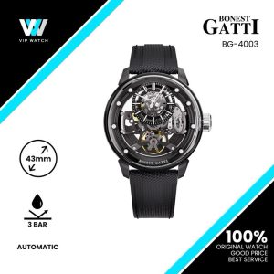 Bonest Gatti BG4003 "Transparent Doomed" Black